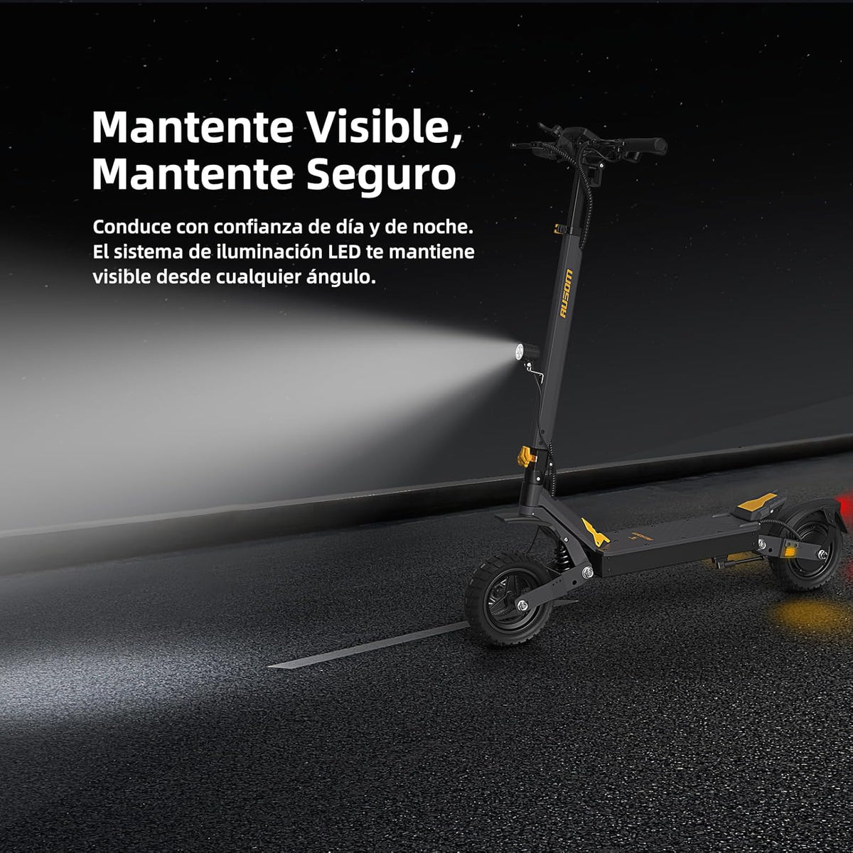 Patinete eléctrico Plegable , batería de 48 V 15,6 Ah, neumáticos de 10 Pulgadas, autonomía de 70 km, Frenos de Disco Delanteros y Traseros, Patinete eléctrico para Adultos