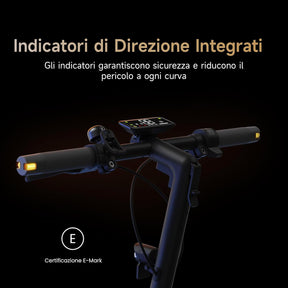 Patinete Eléctrico Adultos NAVEE N65i, Autonomía 65km, Máxima 25 km/h, Motor 1000W, Absorción Cuádruple Choques,24% Inclinación, Neumáticos Tubeless de 10,5”, IPX5, Flexible